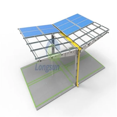 Solar carport monteringsstrukturer